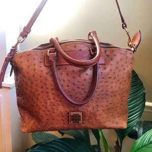 Dooney & Bourke Ostrich Brown